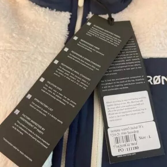 Norrona Ws Femund Warm3 Zip-up Fleece Size XL - Picture 3 of 5